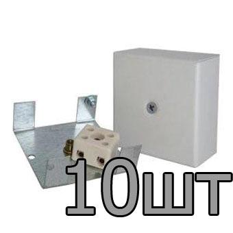 Монтажная коробка огнестойкая КМ-О (4к)-IP41×10шт