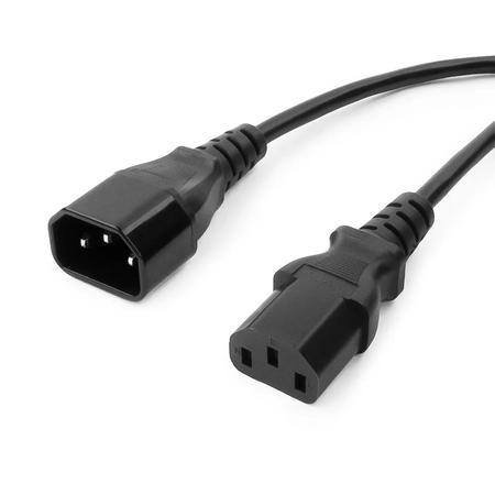 Кабель питания IEC C13/IEC 3-pin, 1.8 м, черный PC-189 (1.8м)