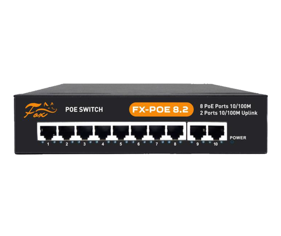PoE-коммутатор FOX FX-POE8.2