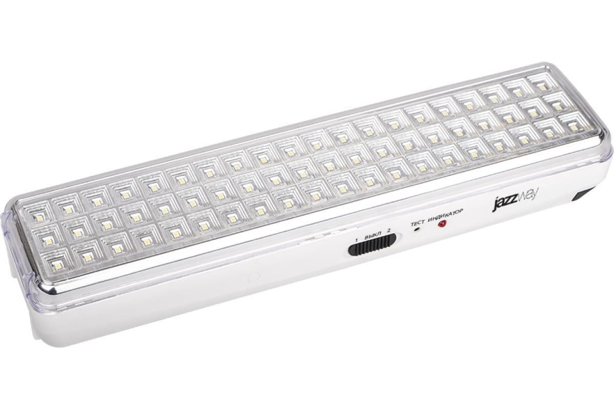 Аккумуляторный аварийный светильник Accu9-L60-wh