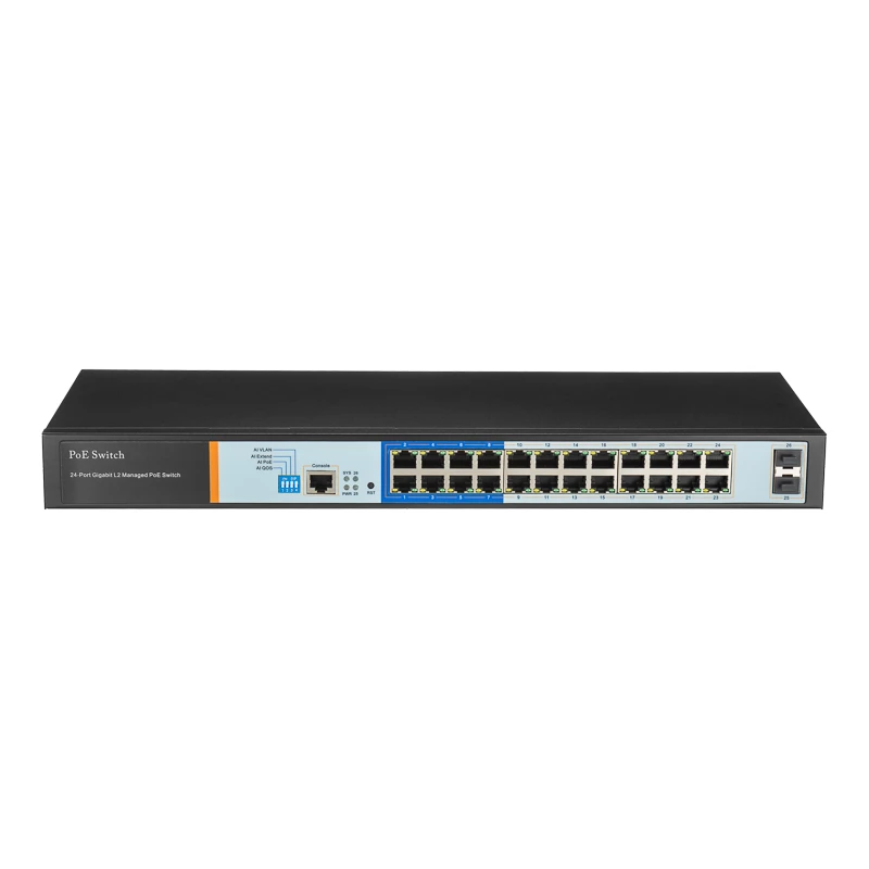PoE-коммутатор Redline RL-SW24P2S2.M