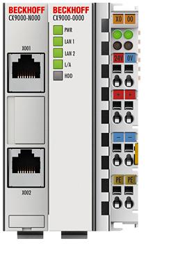 Контроллер с двумя интерфейсами RS485 CX9001-1001 + CX9000-N031 + CX9000-N000
