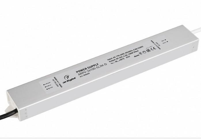 Блок питания (24 В, 6.7 А, 160 Вт) (Arlight, IP67 Металл, 5 лет) ARPV-LG24160-LINEAR-PFC (034890)