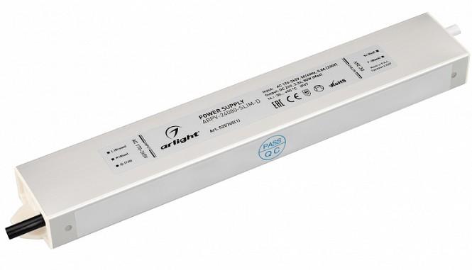 Блок питания (24 В, 3.3 А, 80 Вт) (Arlight, IP67 Металл, 3 года) ARPV-24080-SLIM-D (025745(1))