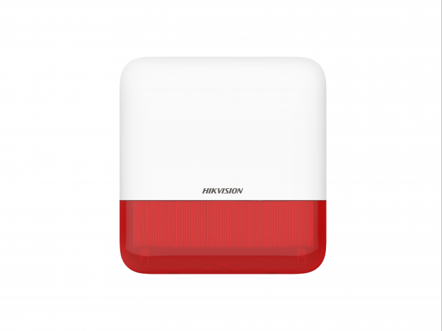 Беспроводной уличный оповещатель AX PRO DS-PS1-E-WE (Red Indicator)