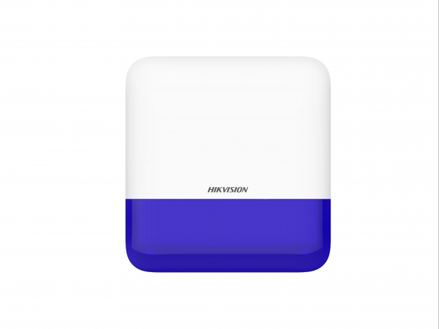 Беспроводной уличный оповещатель AX PRO DS-PS1-E-WE (Blue Indicator)