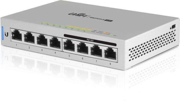 Управляемый PoE-коммутатор Ubiquiti US-8-150W