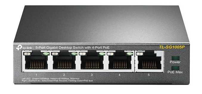 PoE-коммутатор TP-Link TL-SG1005P