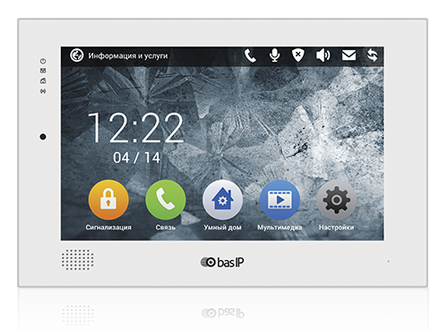 Монитор IP видеодомофона 7” AQ-07L WHITE