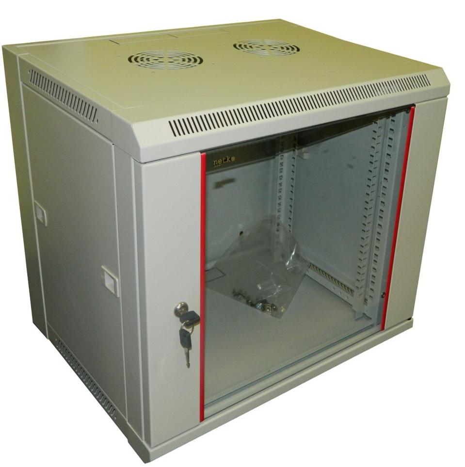Шкаф телекоммуникационный 19″ настенный, 18U (570×600×901) WM 6618.900-S