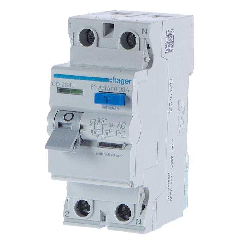 УЗО 2П63А 30мА CD264Z AC-63 30 mA