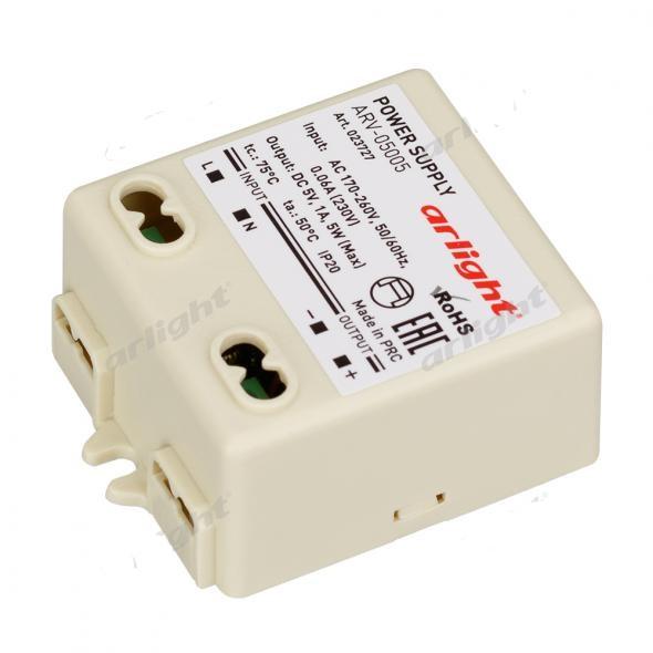 Блок питания 5В 1 А ARV-05005 (023727)
