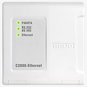 Преобразователь интерфейсов RS-485/RS-232 в Ethernet С2000-Ethernet