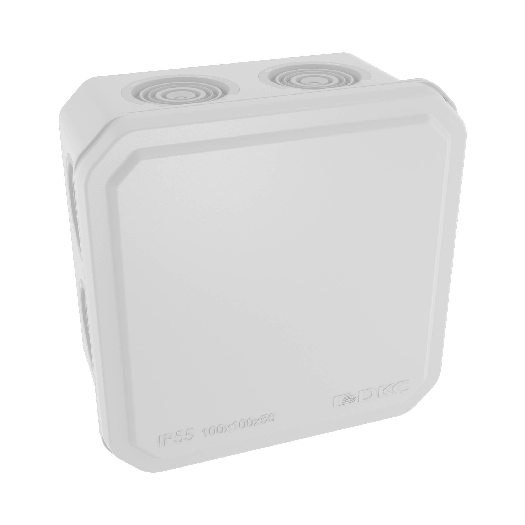 Монтажная коробка 100×100×50 мм IP55 53800
