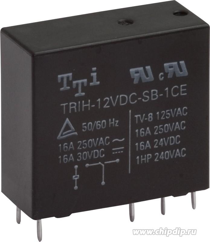 Реле промежуточное CR-P, катушка 5 В, коммутация 16 А 793P-1C-C 05VDC(HS)
