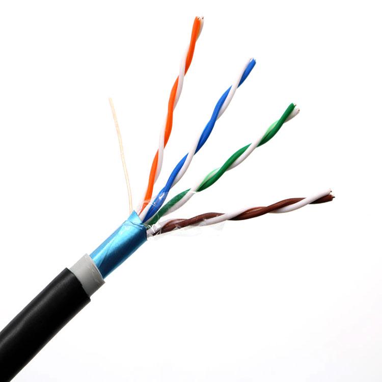 Кабель витая пара FTP Cat 5e, медь, для наружной прокладки