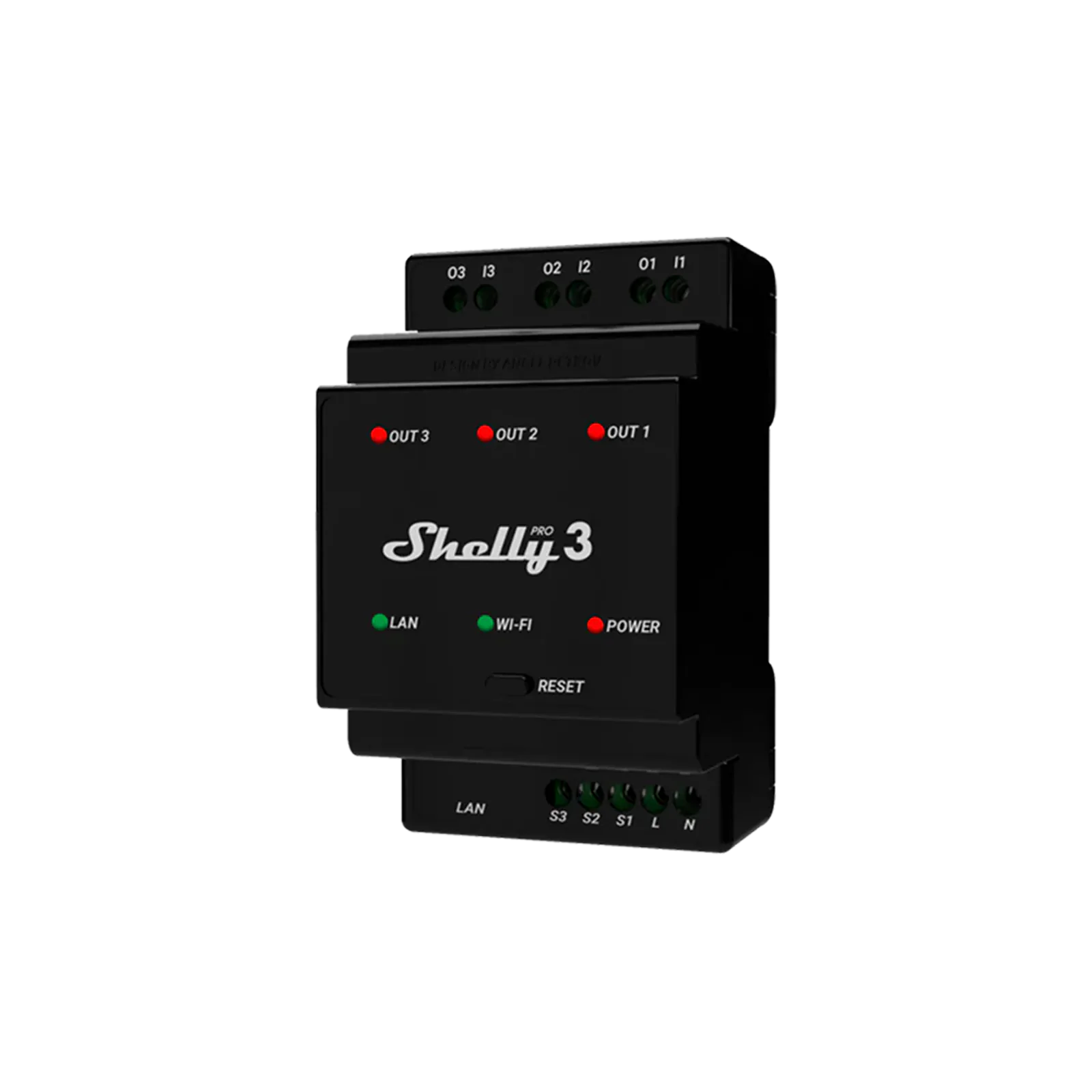 Реле Shelly Pro 3