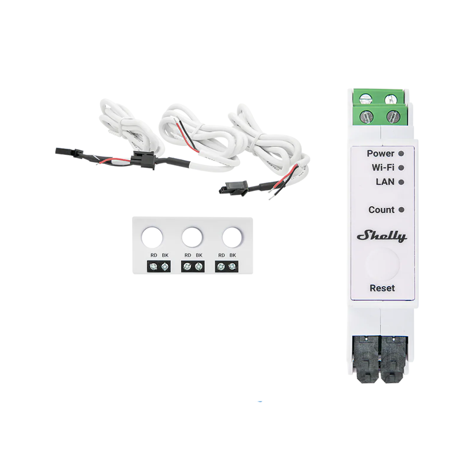 Счётчик электроэнергии Shelly Pro 3EM-3CT63
