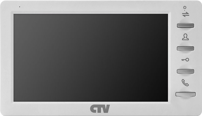 Монитор видеодомофона AHD 7″ CTV-M1701 Plus [Белый]
