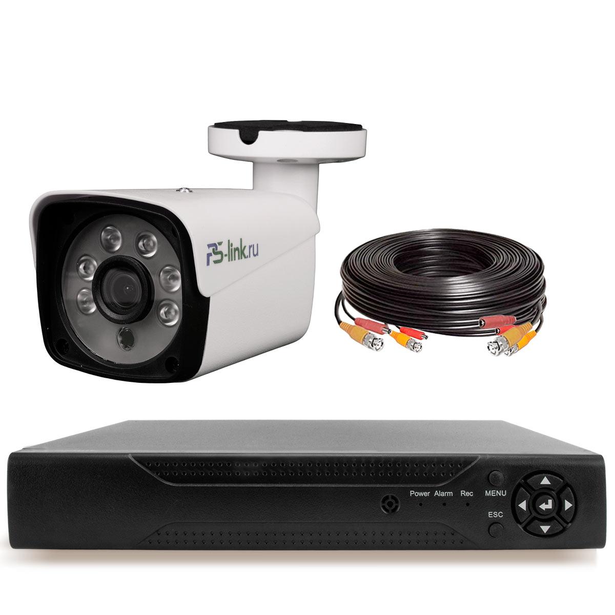 Комплект AHD-видеонаблюдения Ps-Link KIT-C501HD