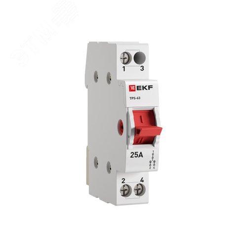 Трёхпозиционный переключатель ТПС-63 1P 25 А PROXIMA EKF