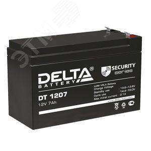Аккумулятор свинцовый Delta DT 1207