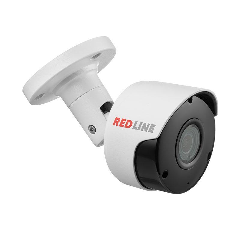 Цилиндрическая 8Мп AHD видеокамера с микрофоном Redline RL-AHD4K-MB-S (3.0)