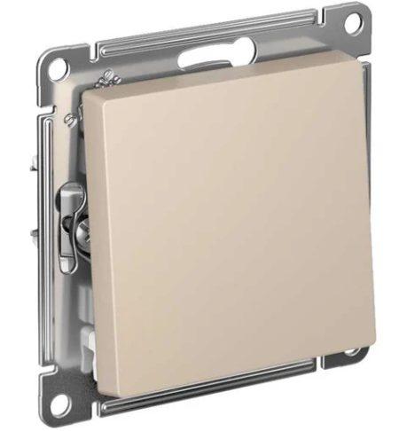 Песочный, самовозвратный, IP20, ATN001215 Atlas Design Выключатель одноклавишный