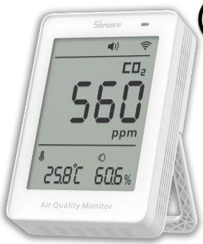Датчик качества воздуха SONOFF CO2 WiFi SAWF-08P MATTER