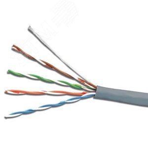 Витая пара U/UTP SkyNet кат 5e 4х2х0.48 AWG24 Standart PVC IN 100м медь