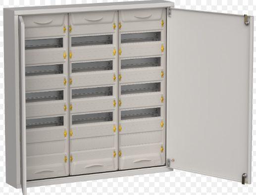 TITAN 5 Корпус металлический IEK ЩРн-180 (3х60) 835х830х140мм IP31 серый TI5-50-N-3X060-31-7035